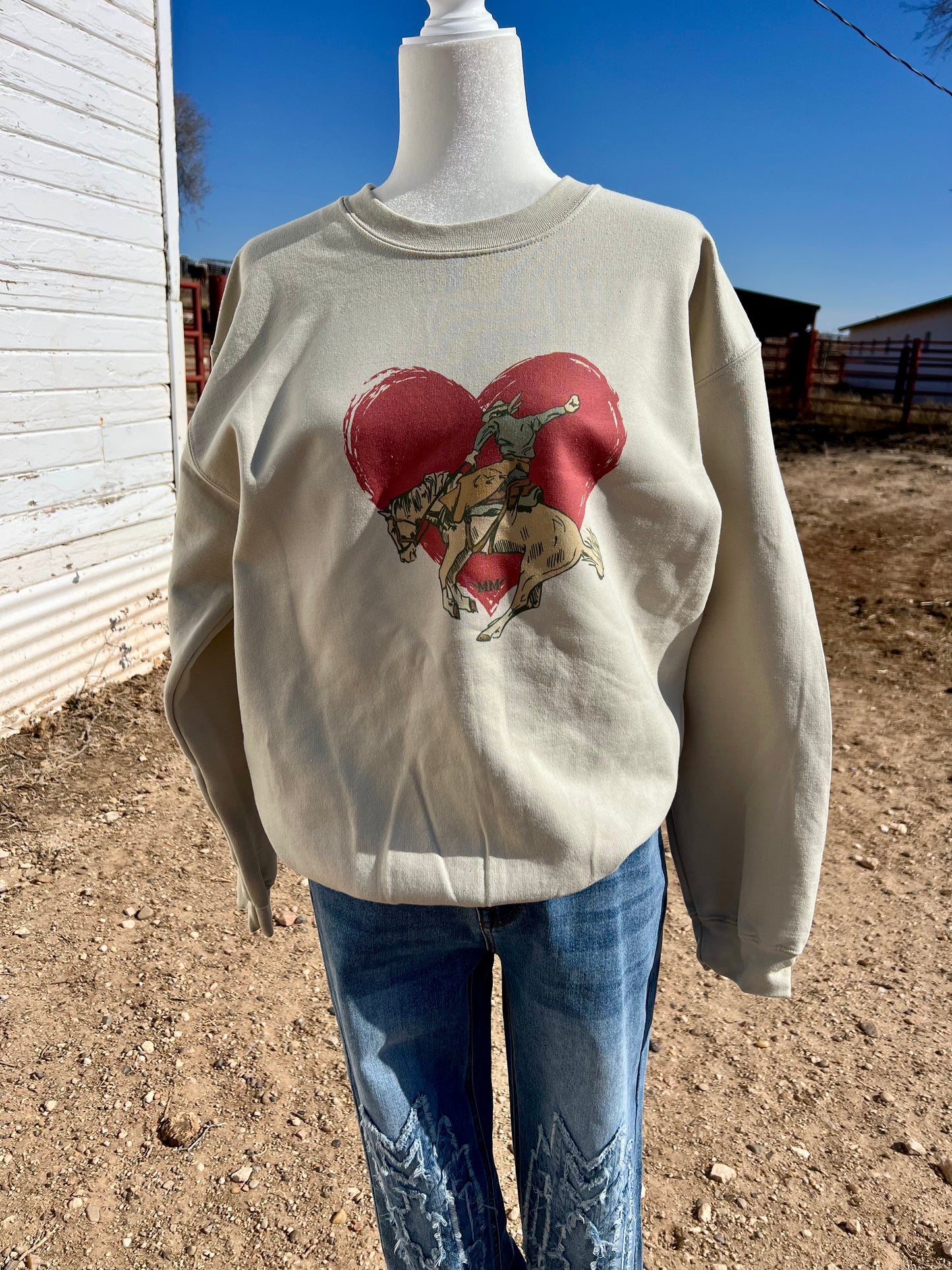 Cowboy’s Heart Sweatshirt