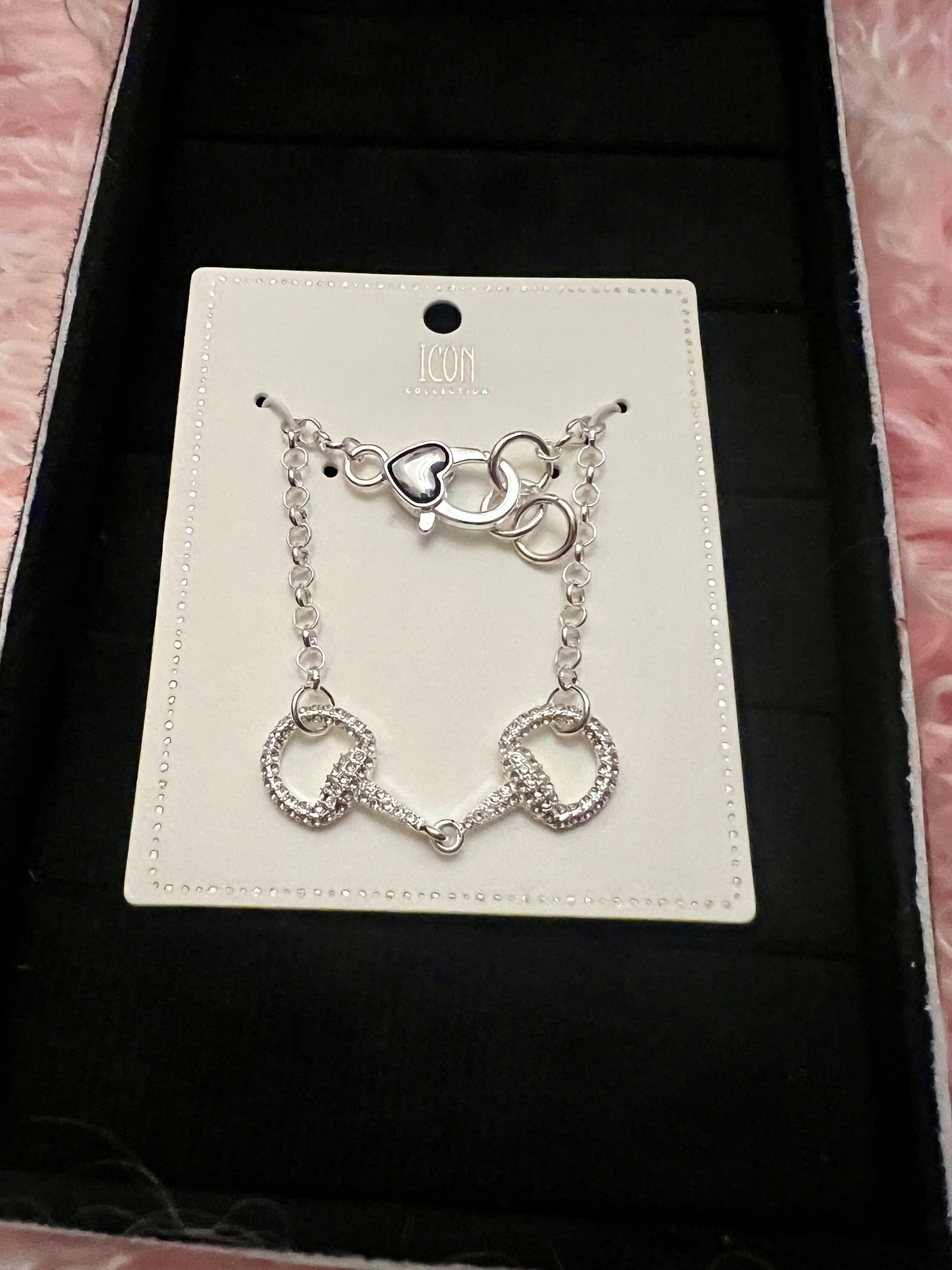 Rhinestone Bit Bracelet