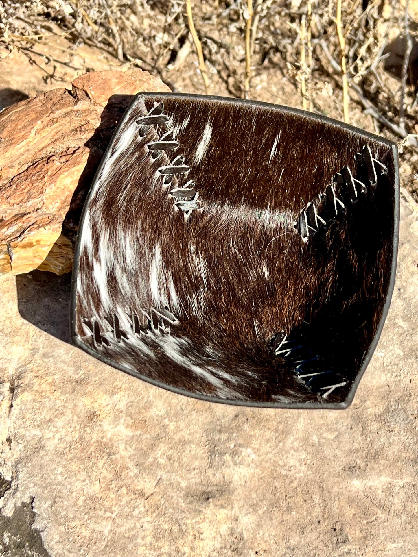 Cowhide Trays