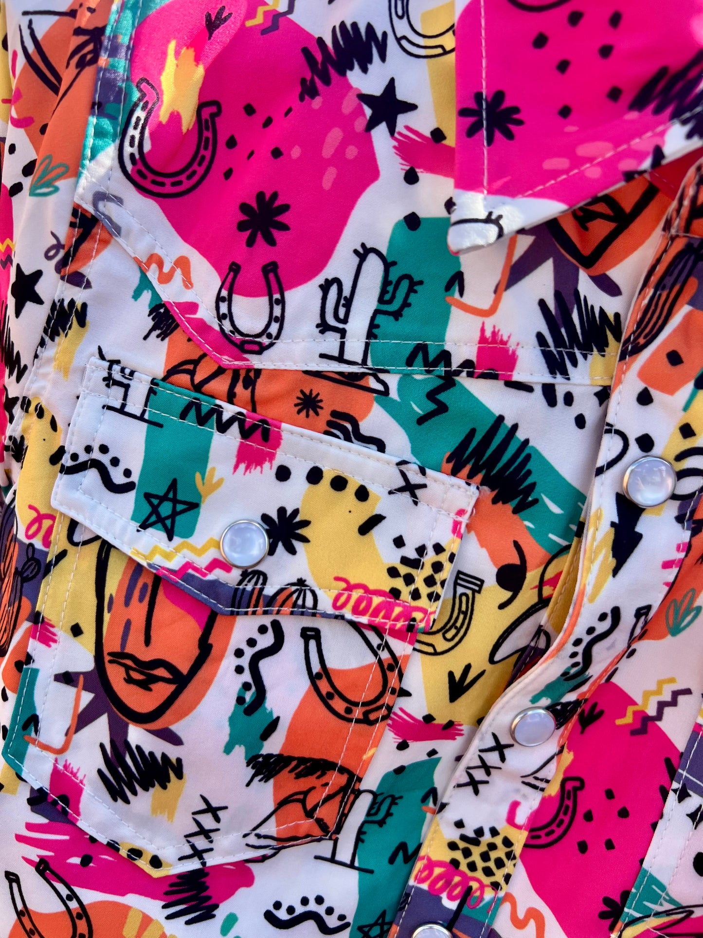 80’s Youth Pearl Snap Shirt