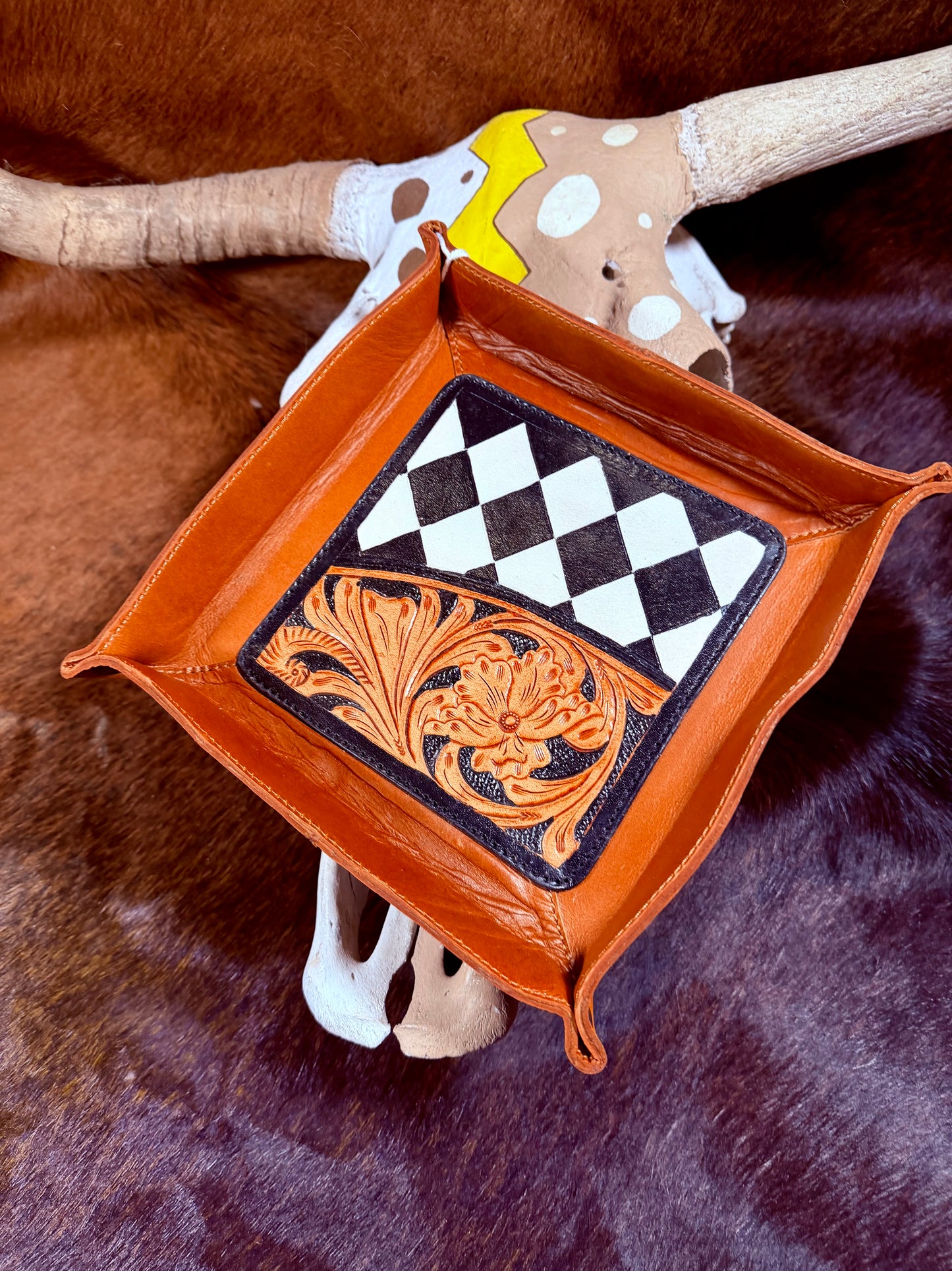 Leather Trays