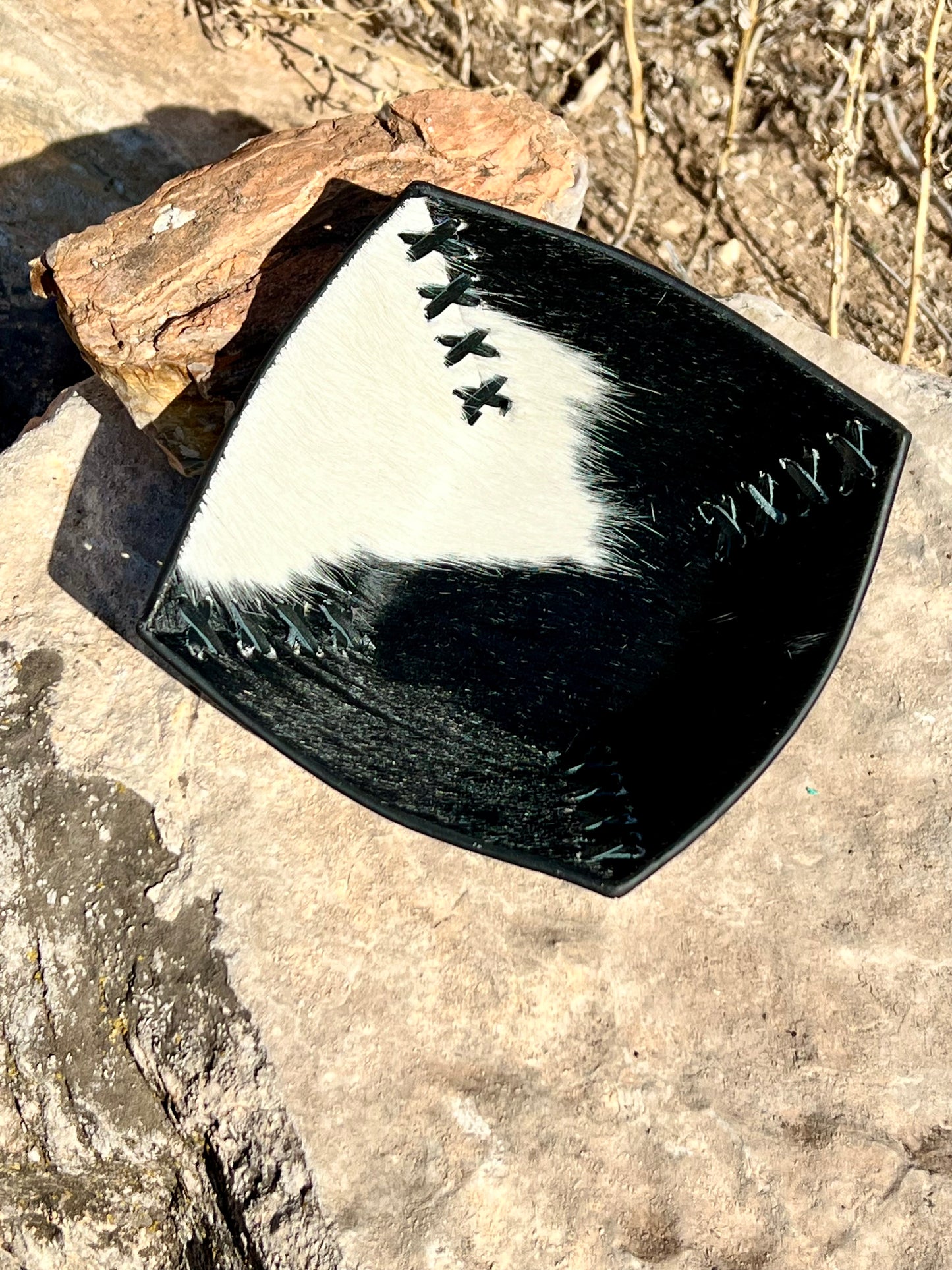 Cowhide Trays