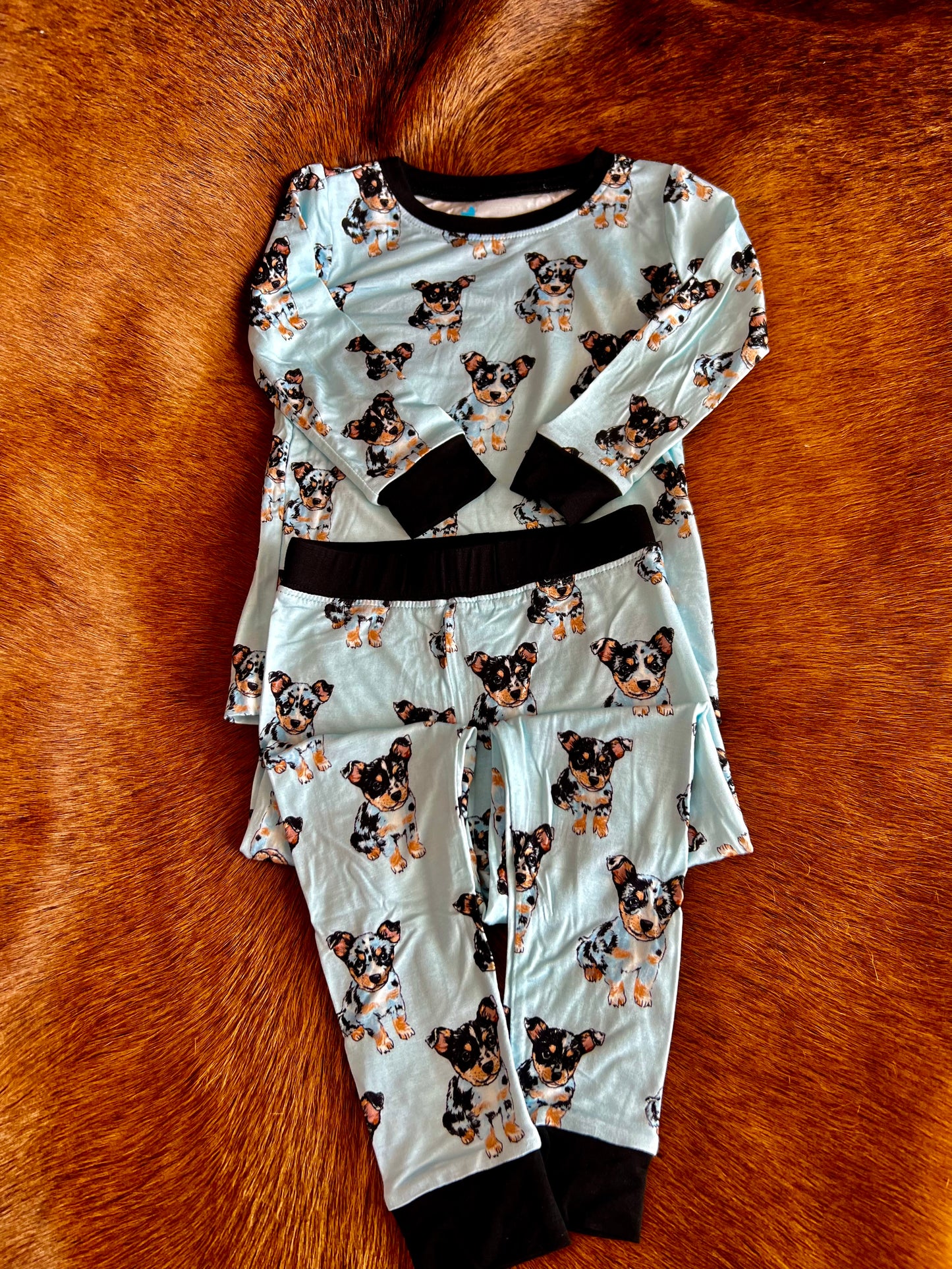Blue Heeler Bamboo PJ Set