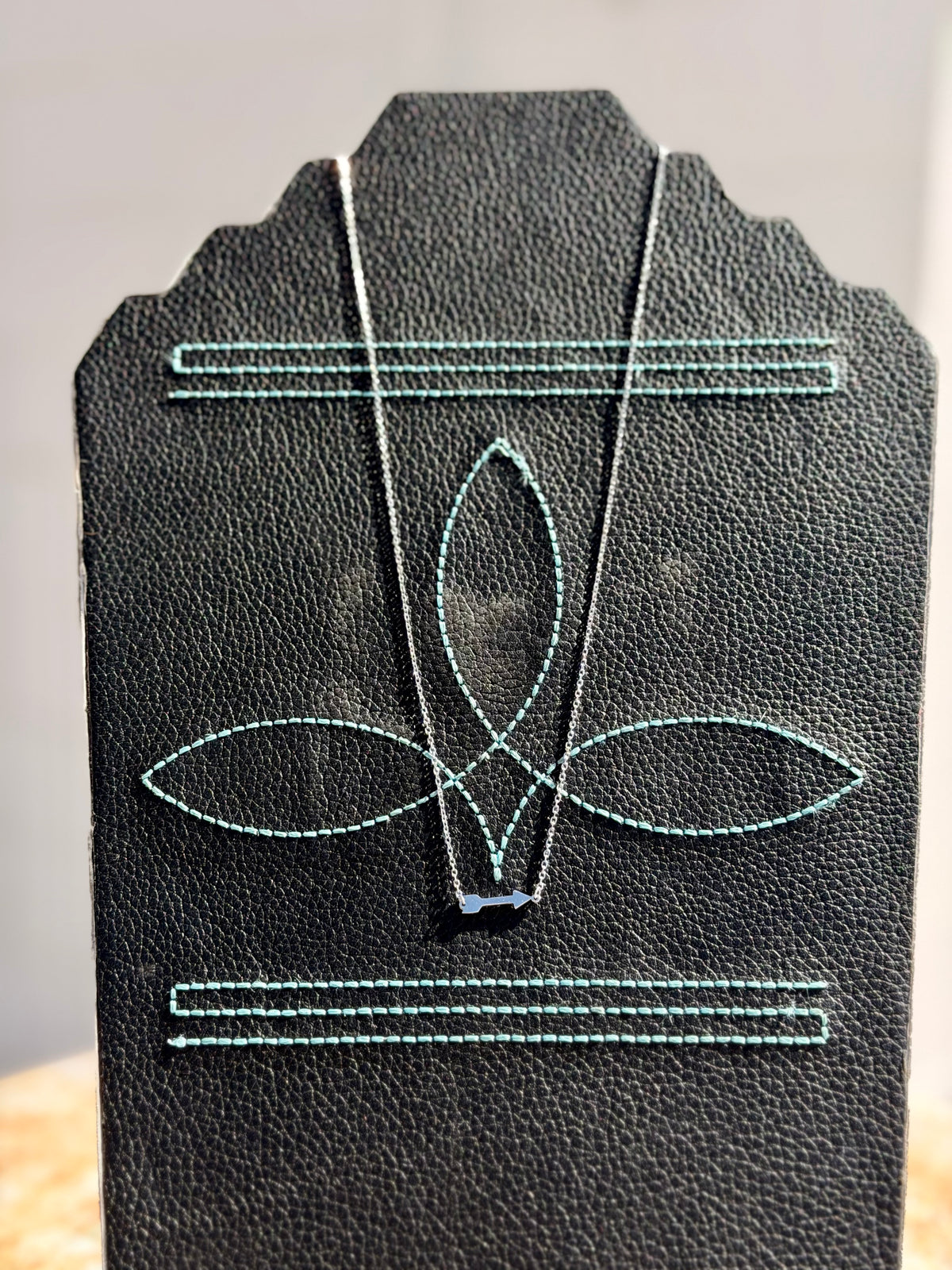 Sterling Silver Arrow Necklace