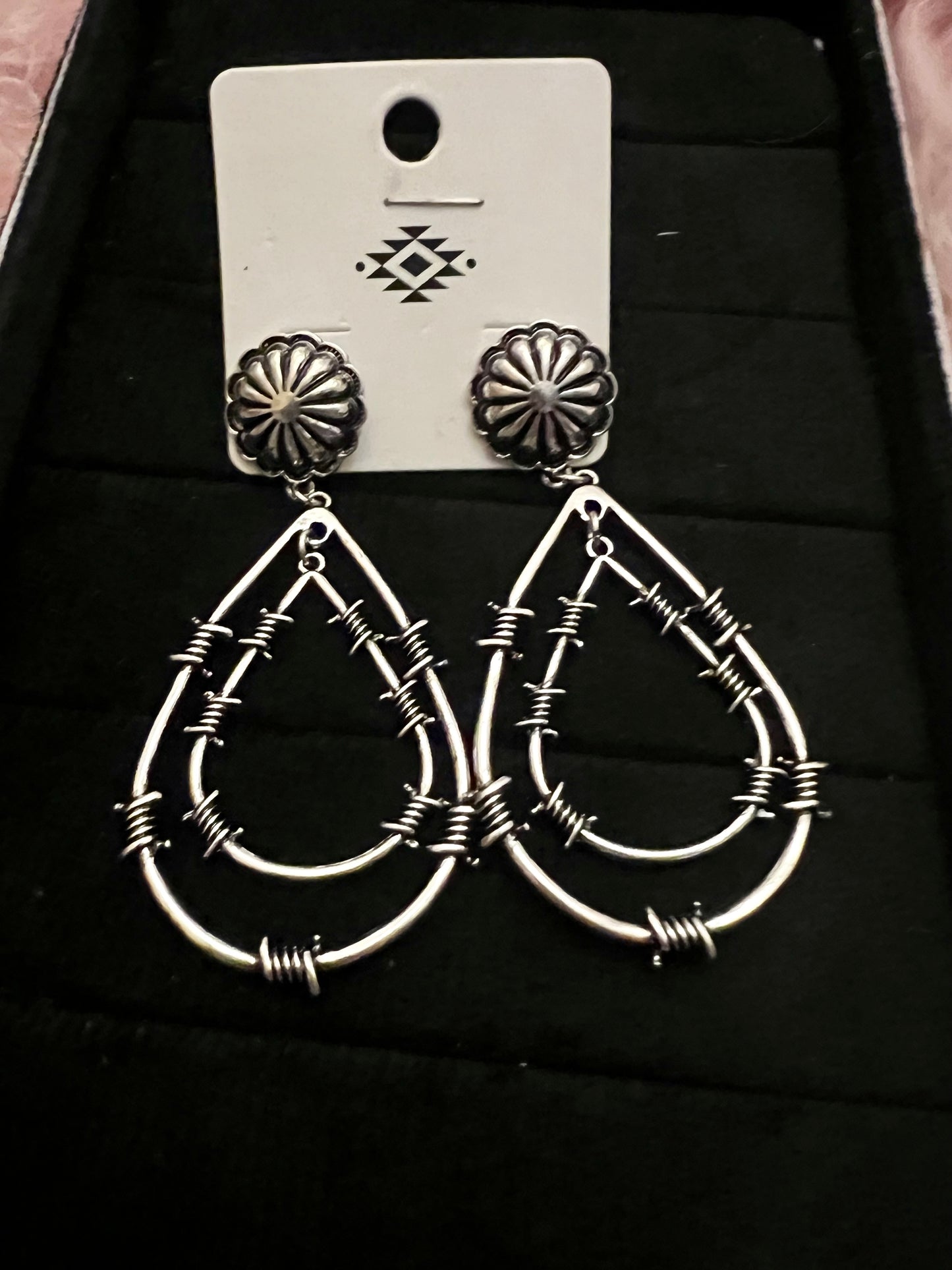 Barbed Wire Earrings