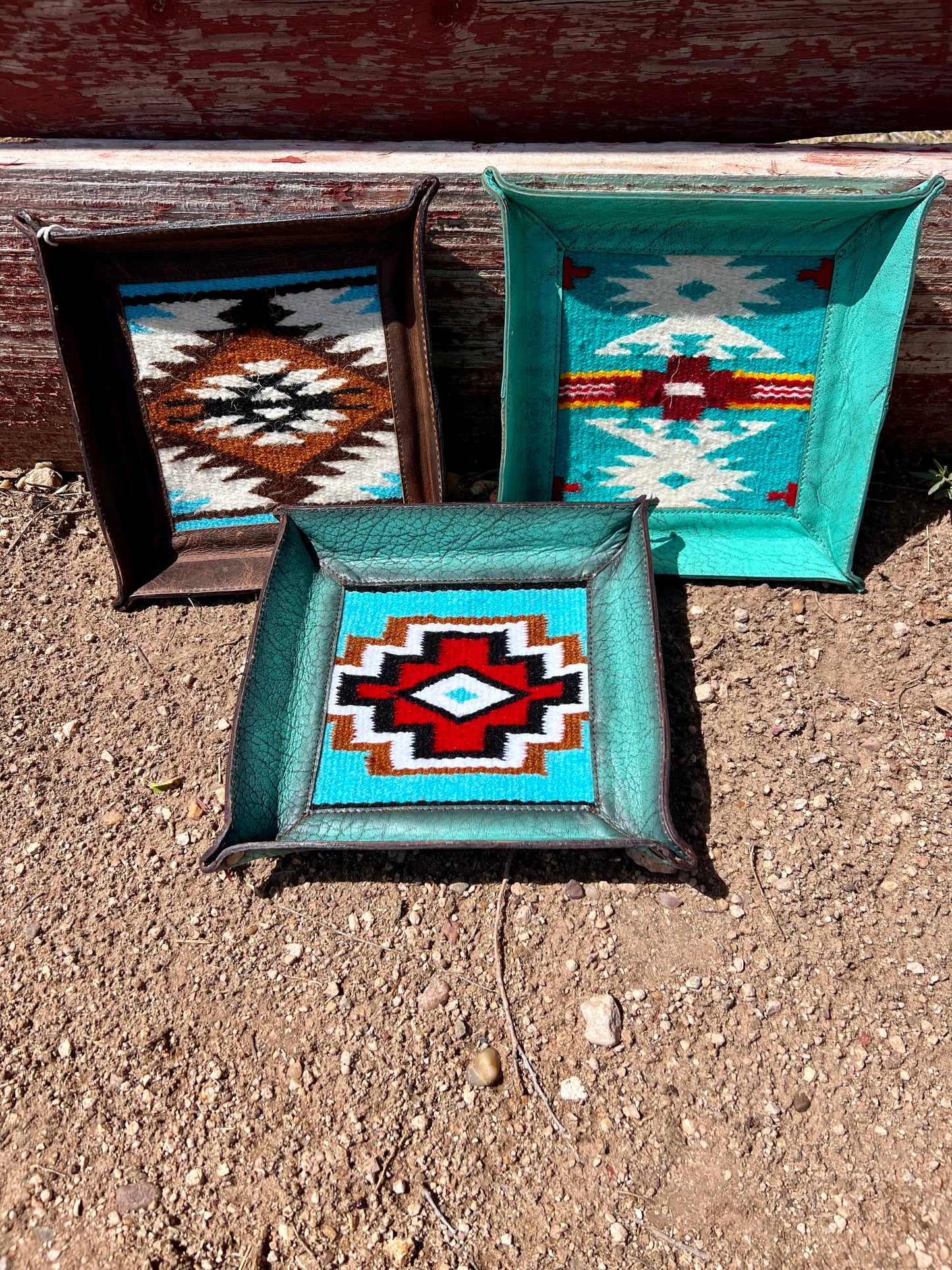 Leather Trays