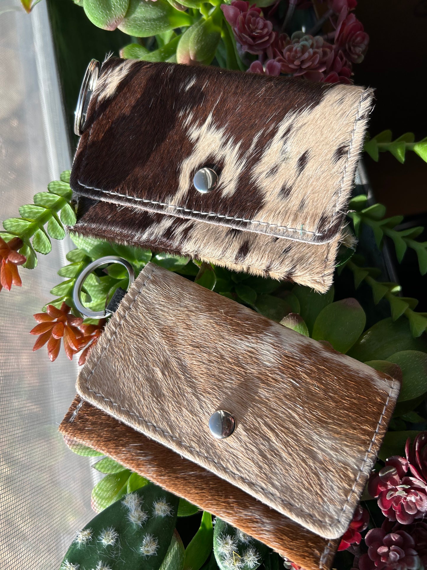 Keychain card holder