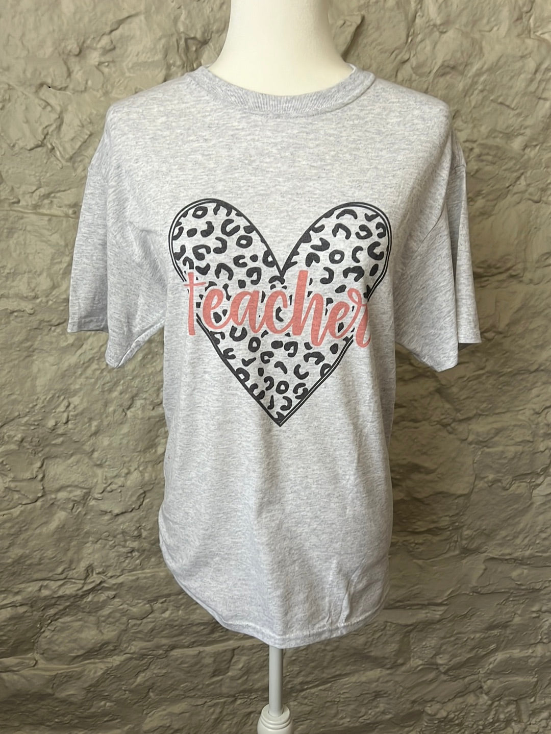 Heart Teacher T shirt