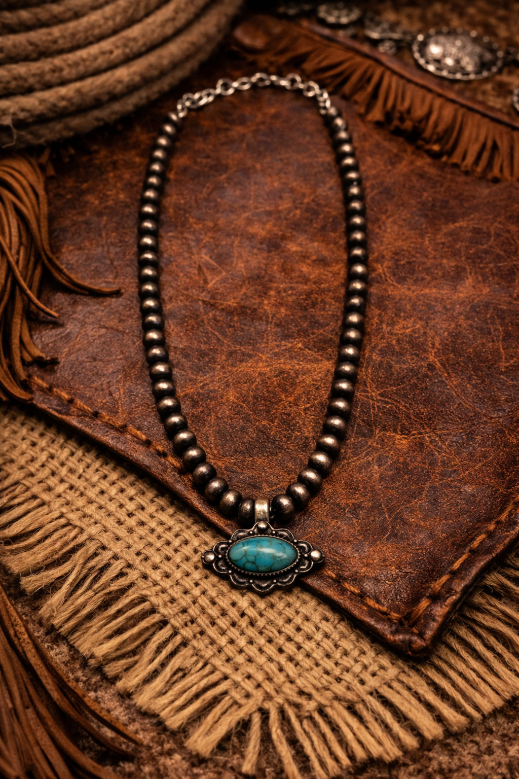 Turquoise Pendent Necklace