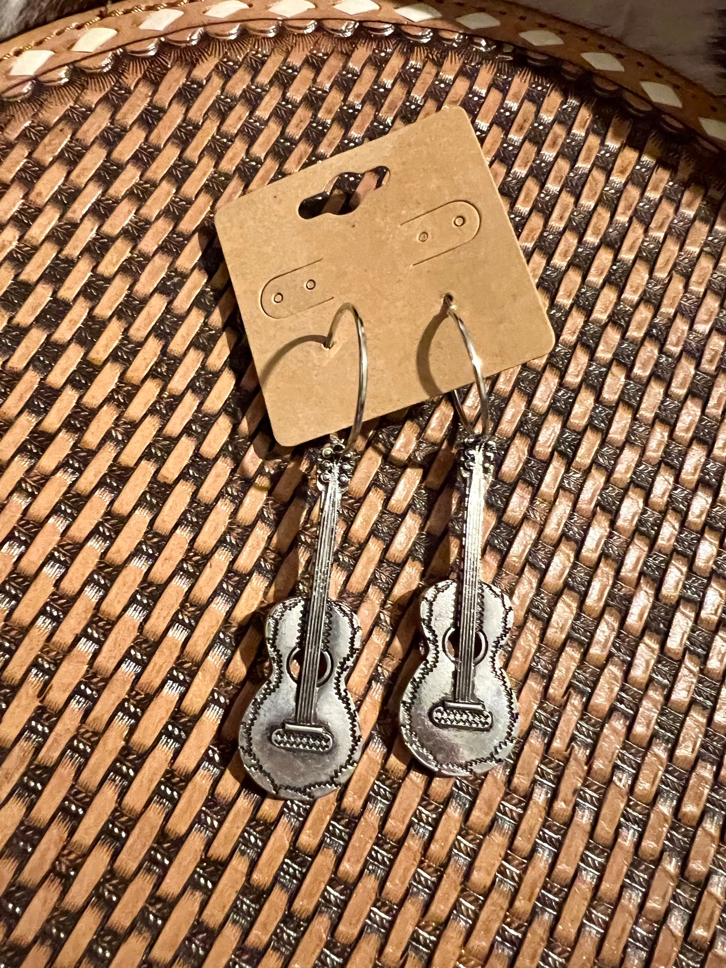 Guitar Earrings