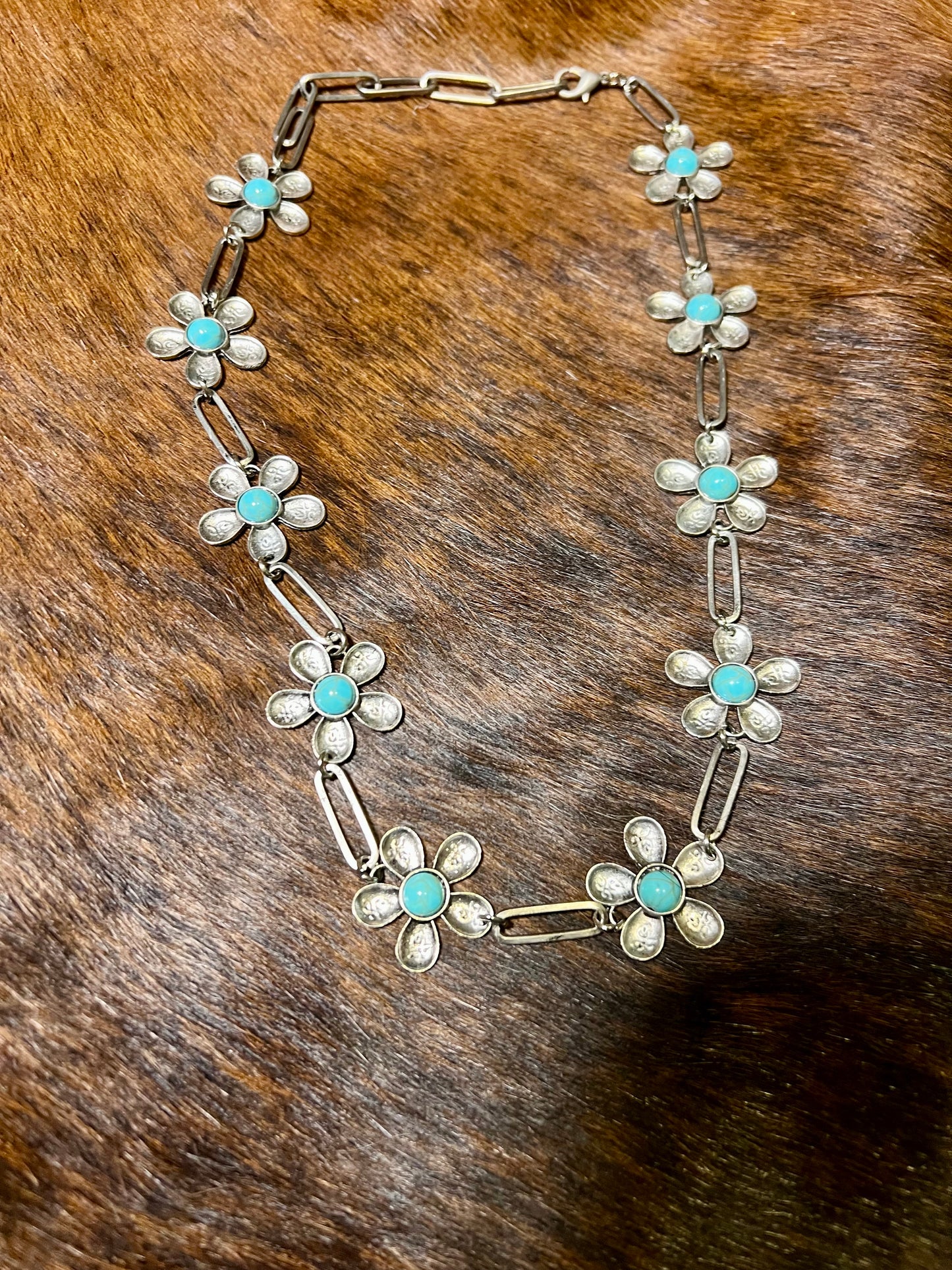 Flower Chain Necklace