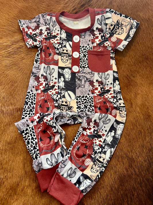 Yeehaw Romper