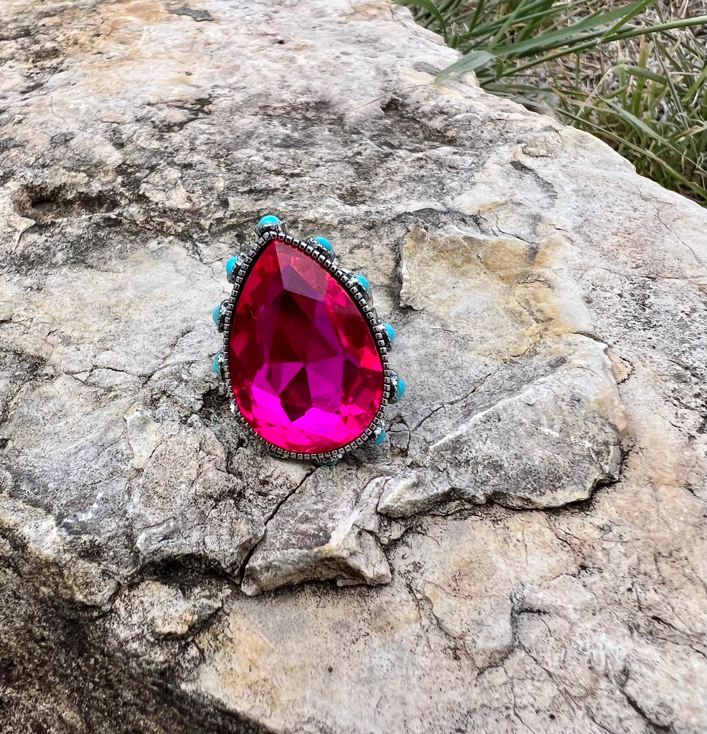 Sparkle Adjustable Rings