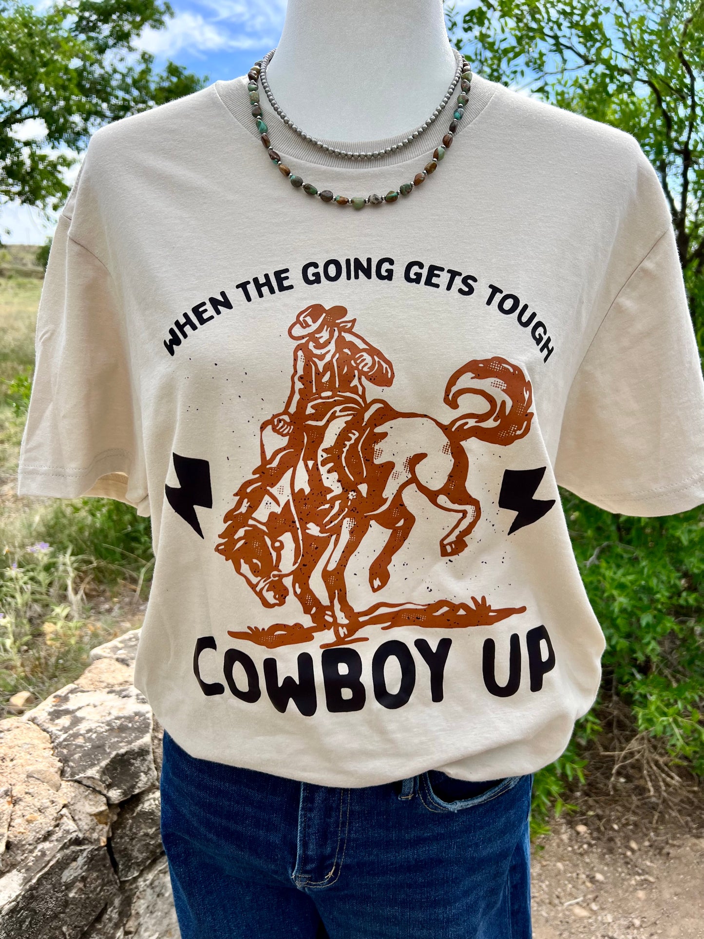 Cowboy Up Tee