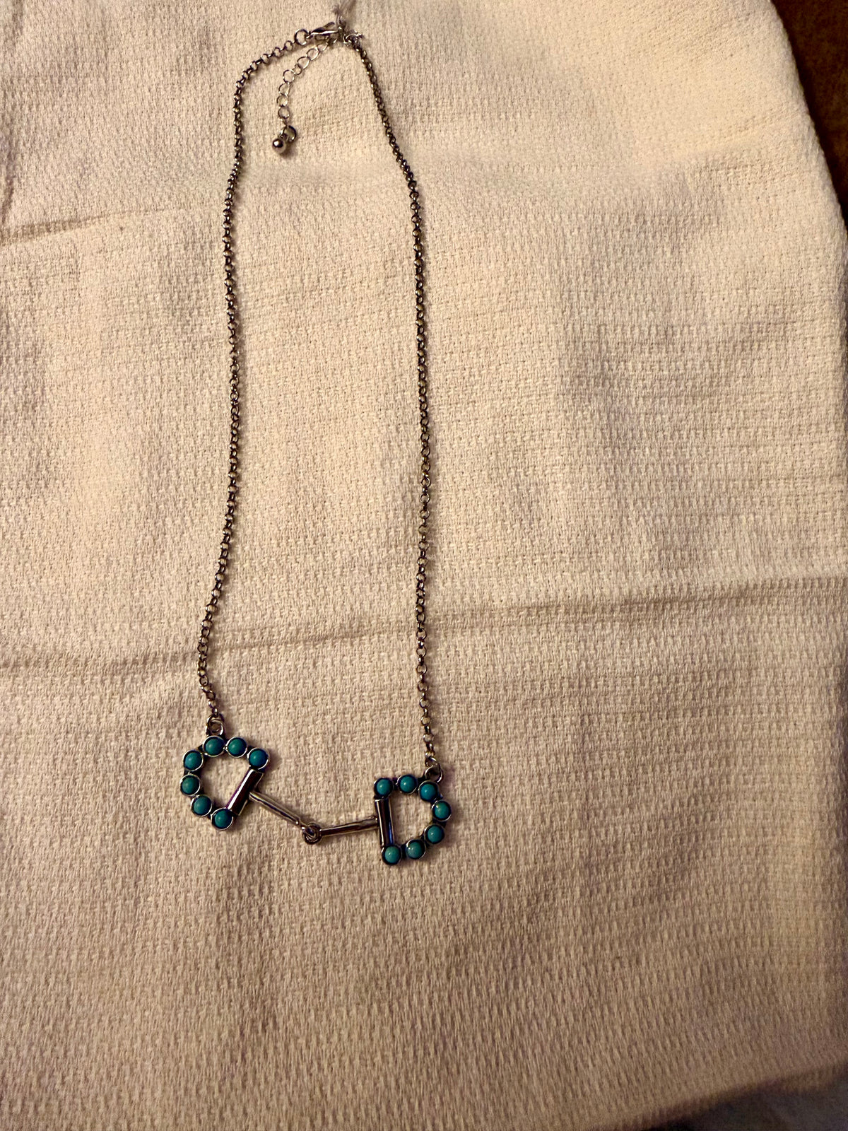 Bit Necklace with Turquoise