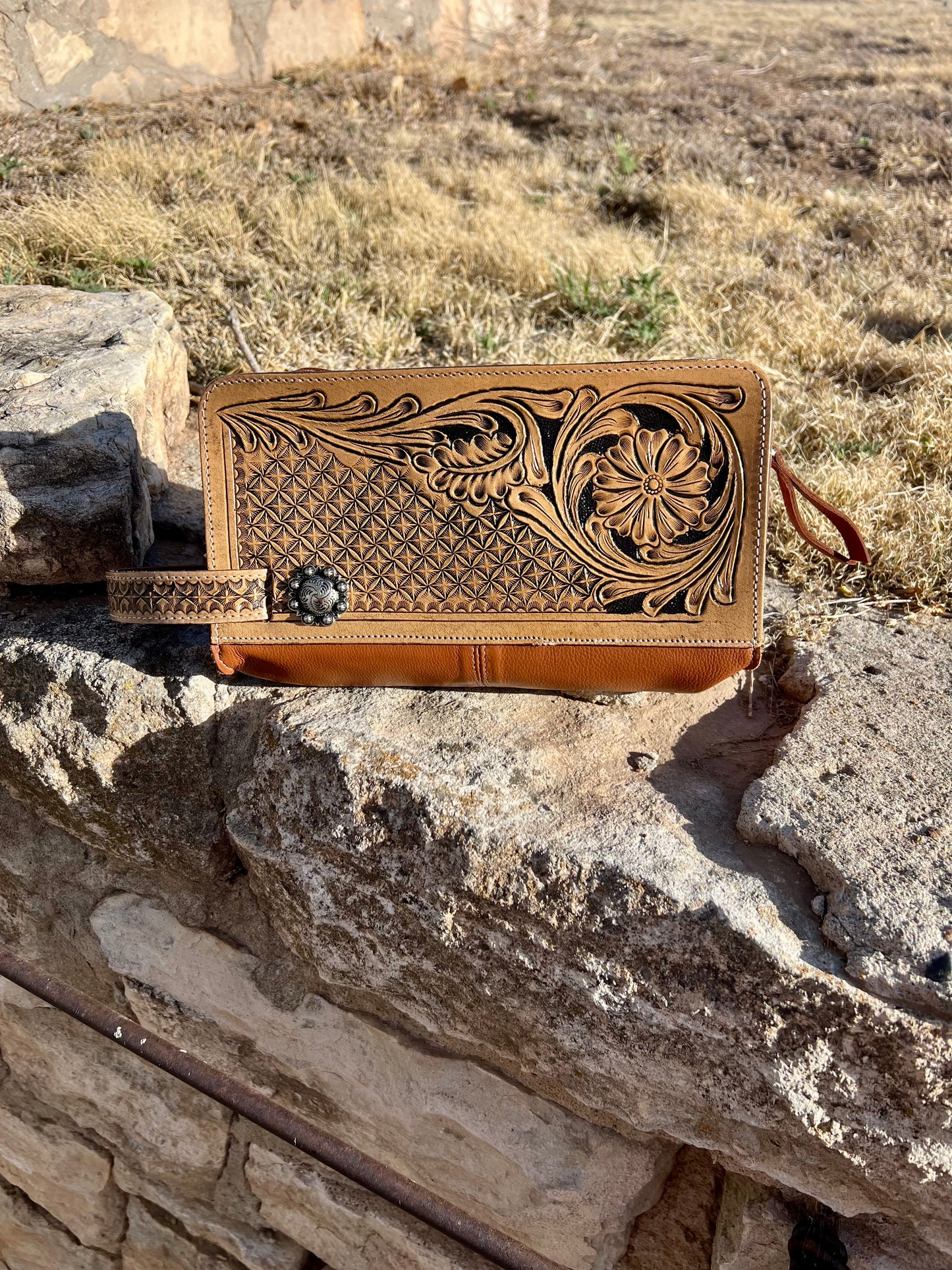 Tooled Toiletry Bag