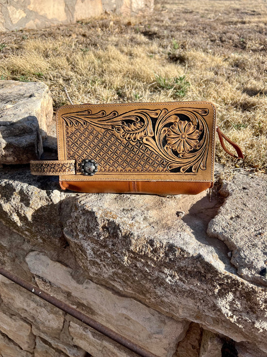 Tooled Toiletry Bag