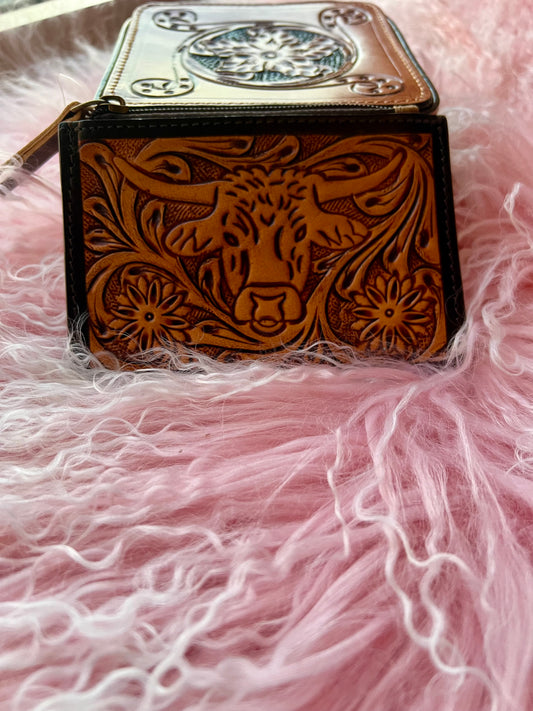 Tooled Credit Card Wallet