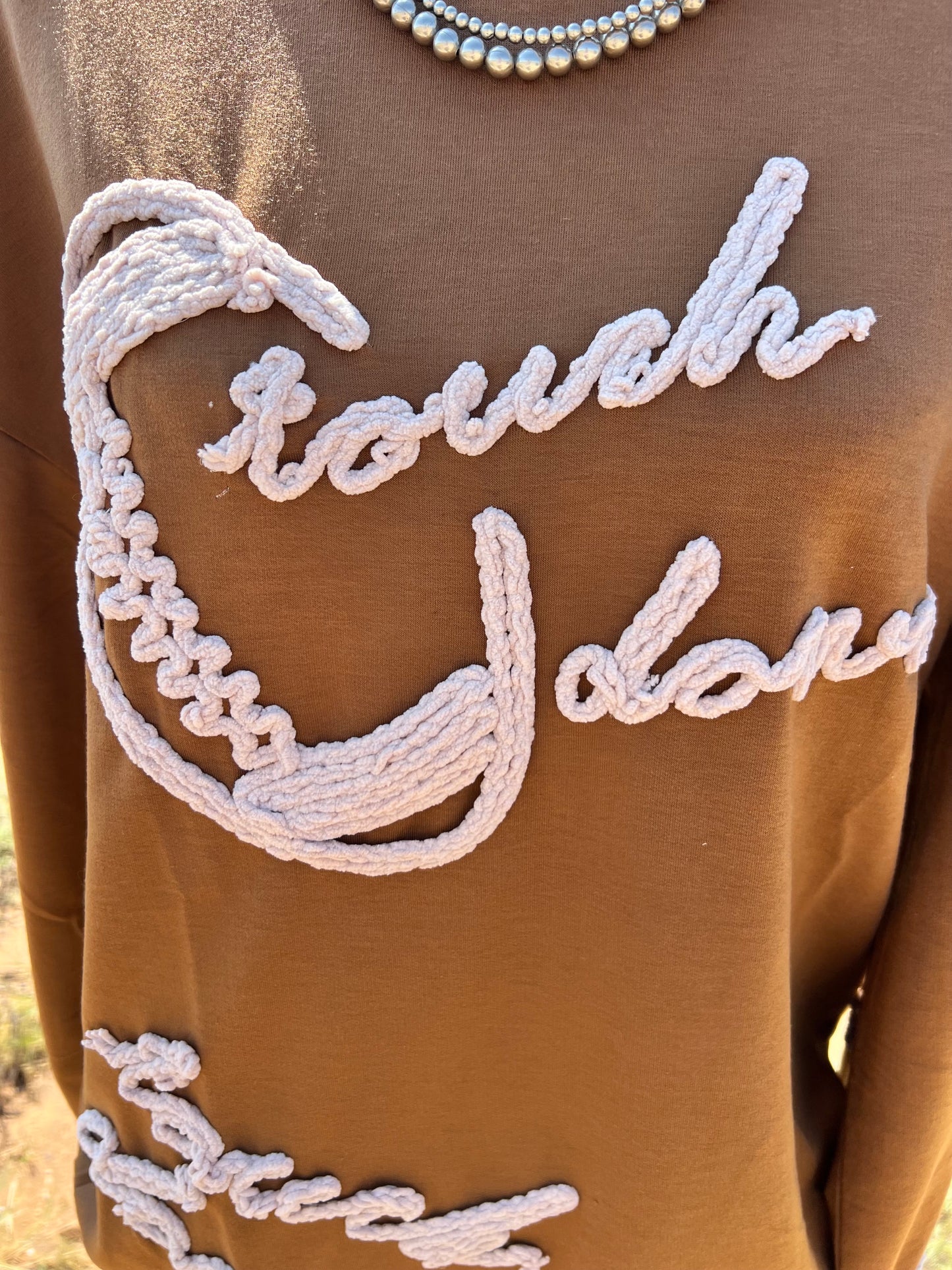 Touchdown 3D Embroidery Sweatshirt