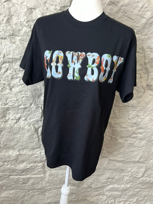 Black Cowboy T Shirt