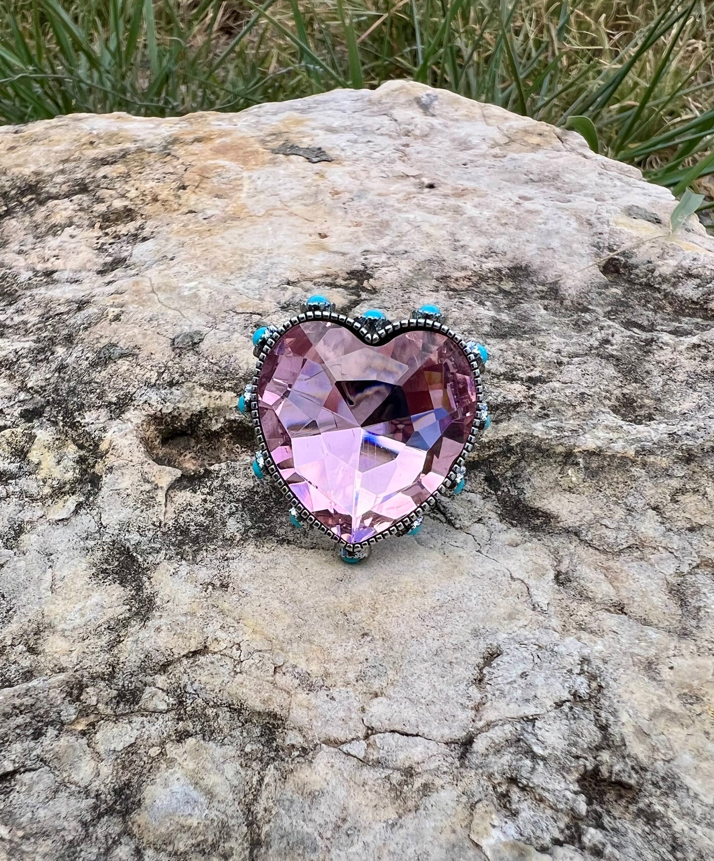 Sparkle Adjustable Rings