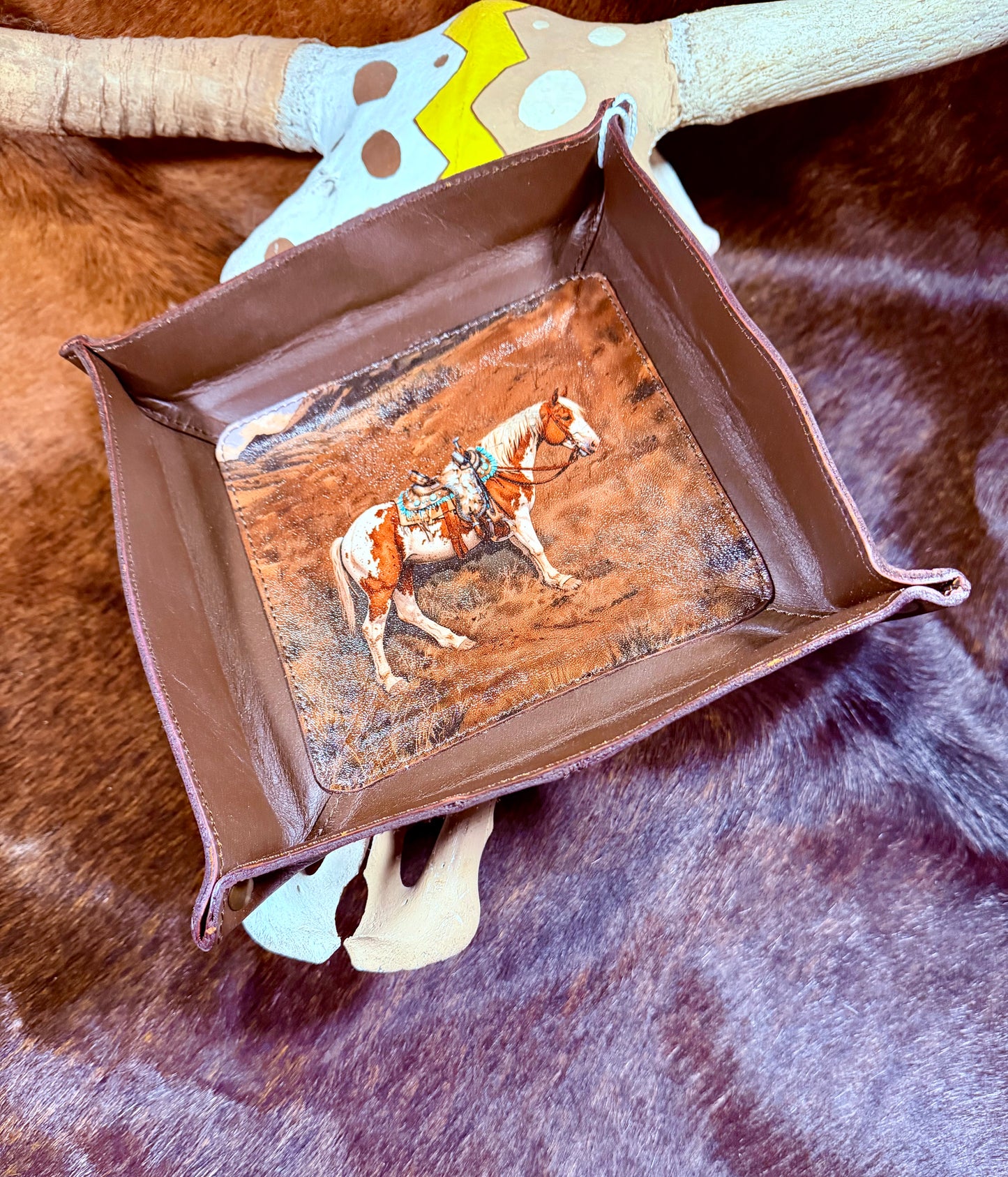 Leather Trays