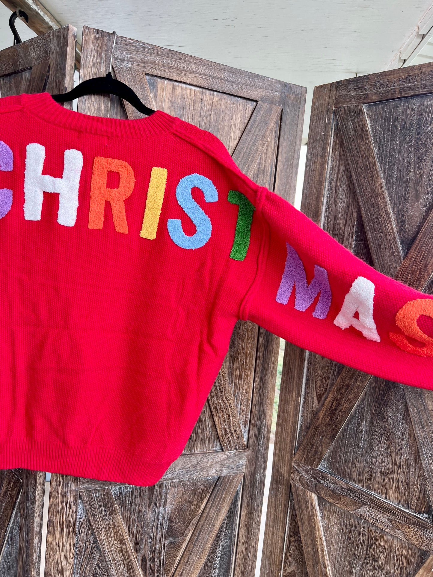 Red Merry Christmas Sweater