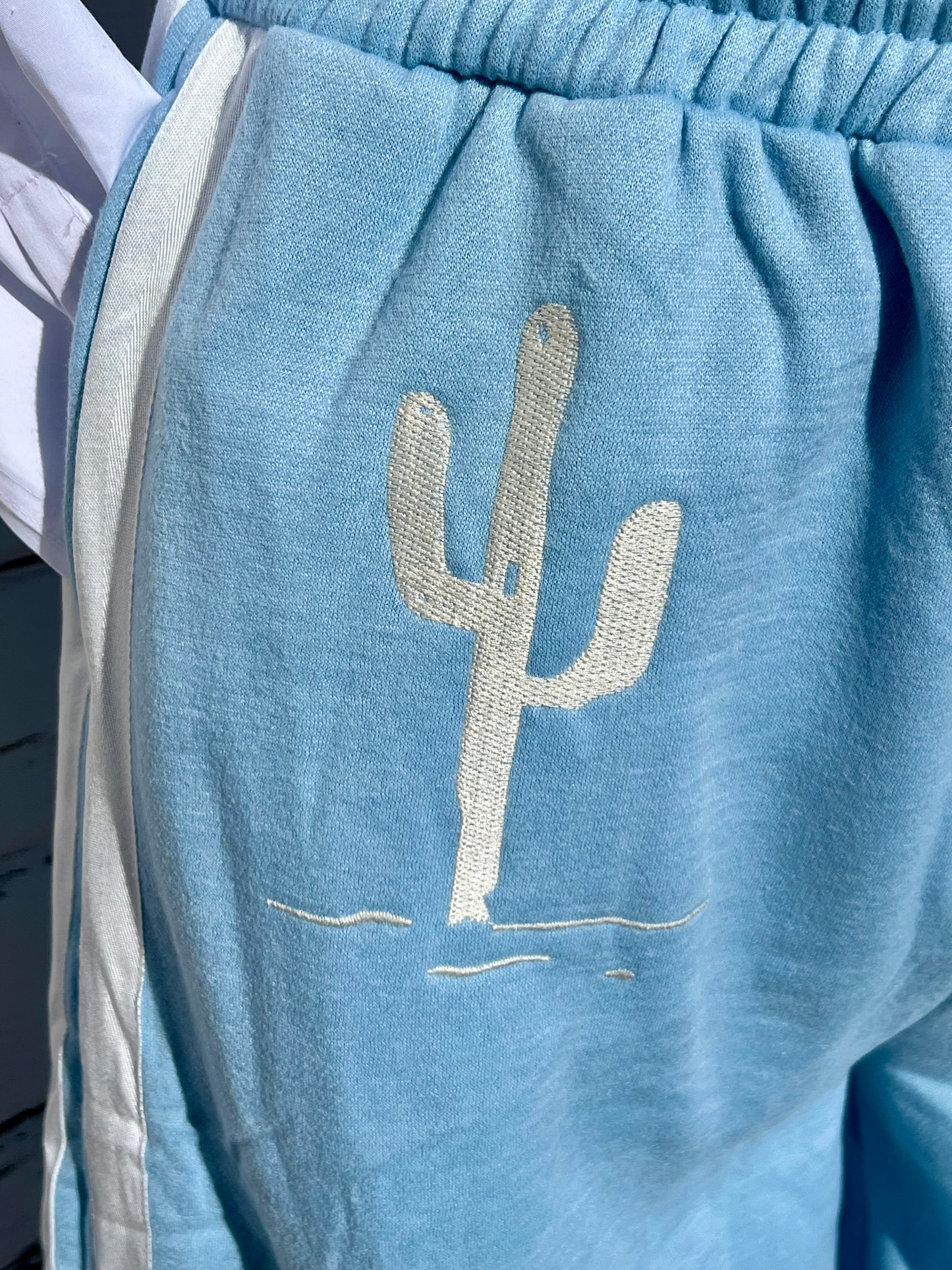 Cowboy Sweatpants with Pockets Light Blue