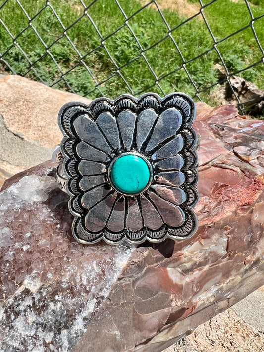 Concho Cuff Bracelet