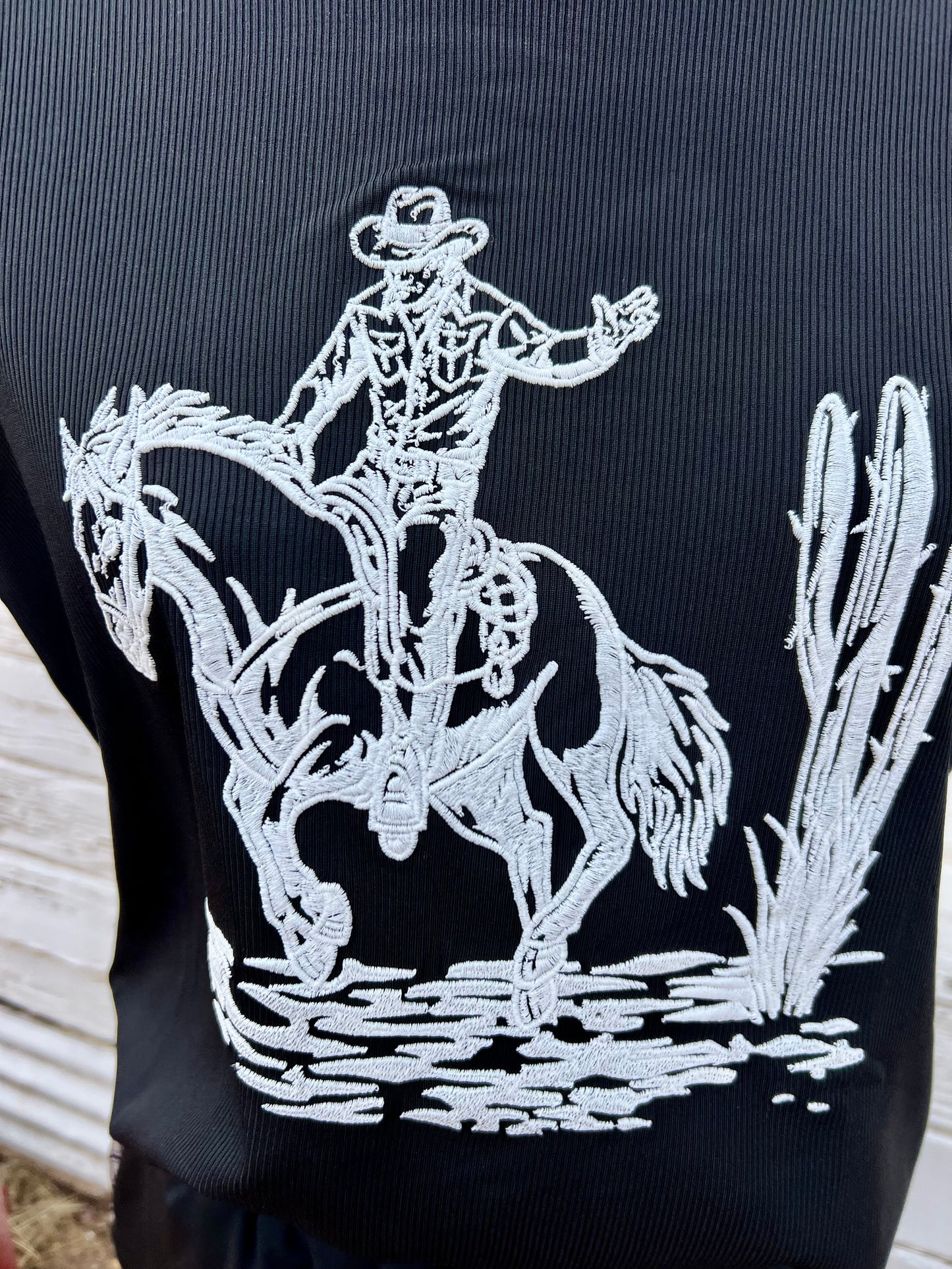 Cowboy Black Tank