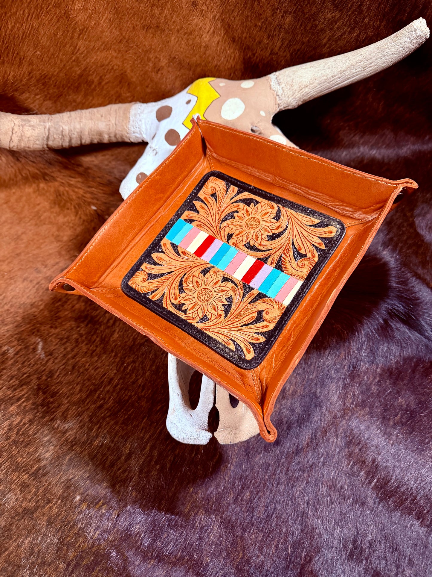 Leather Trays