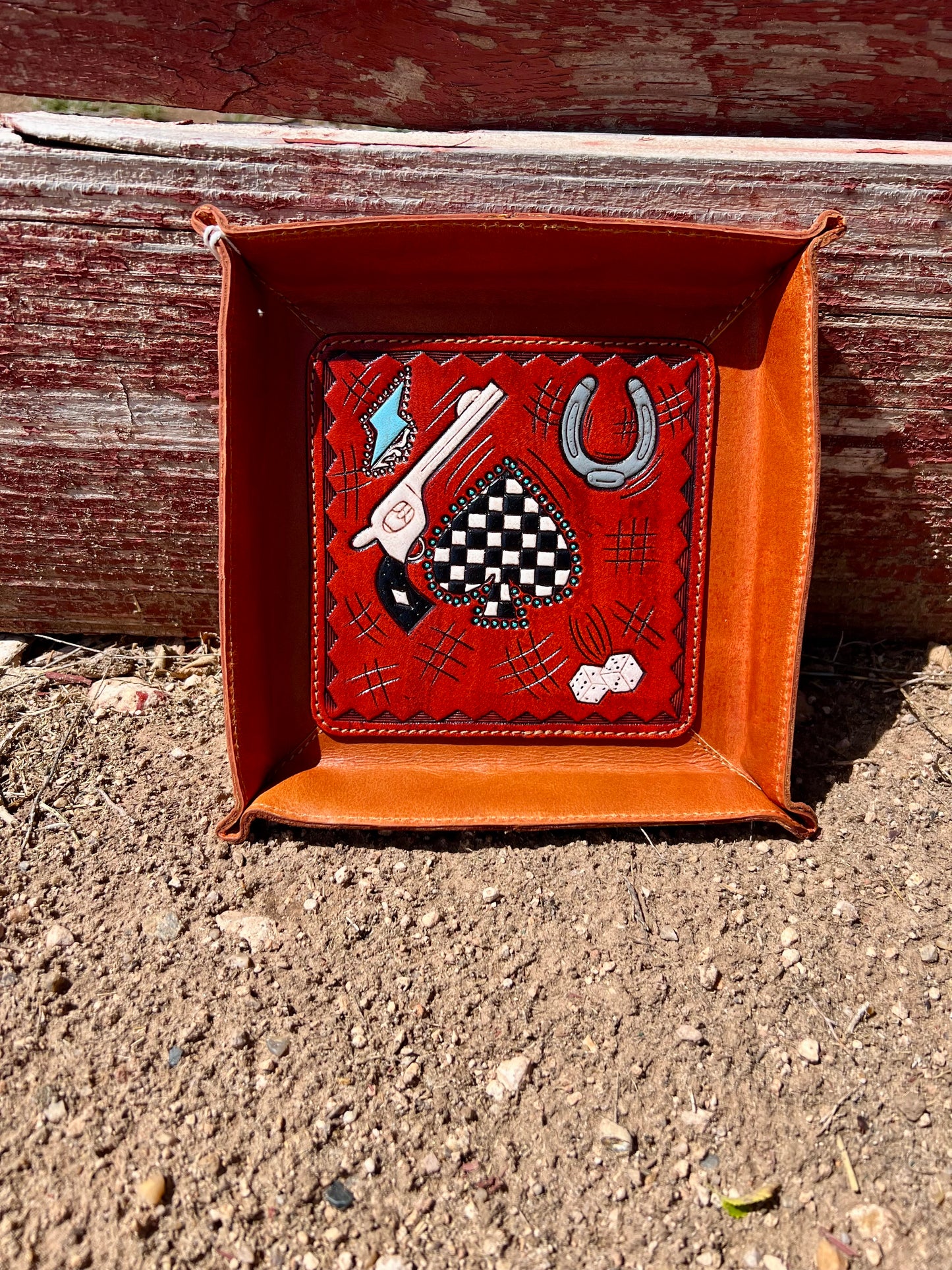 Leather Trays