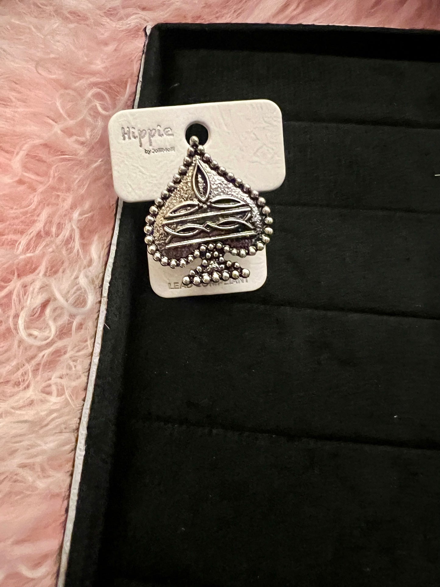 Spade Adjustable Ring
