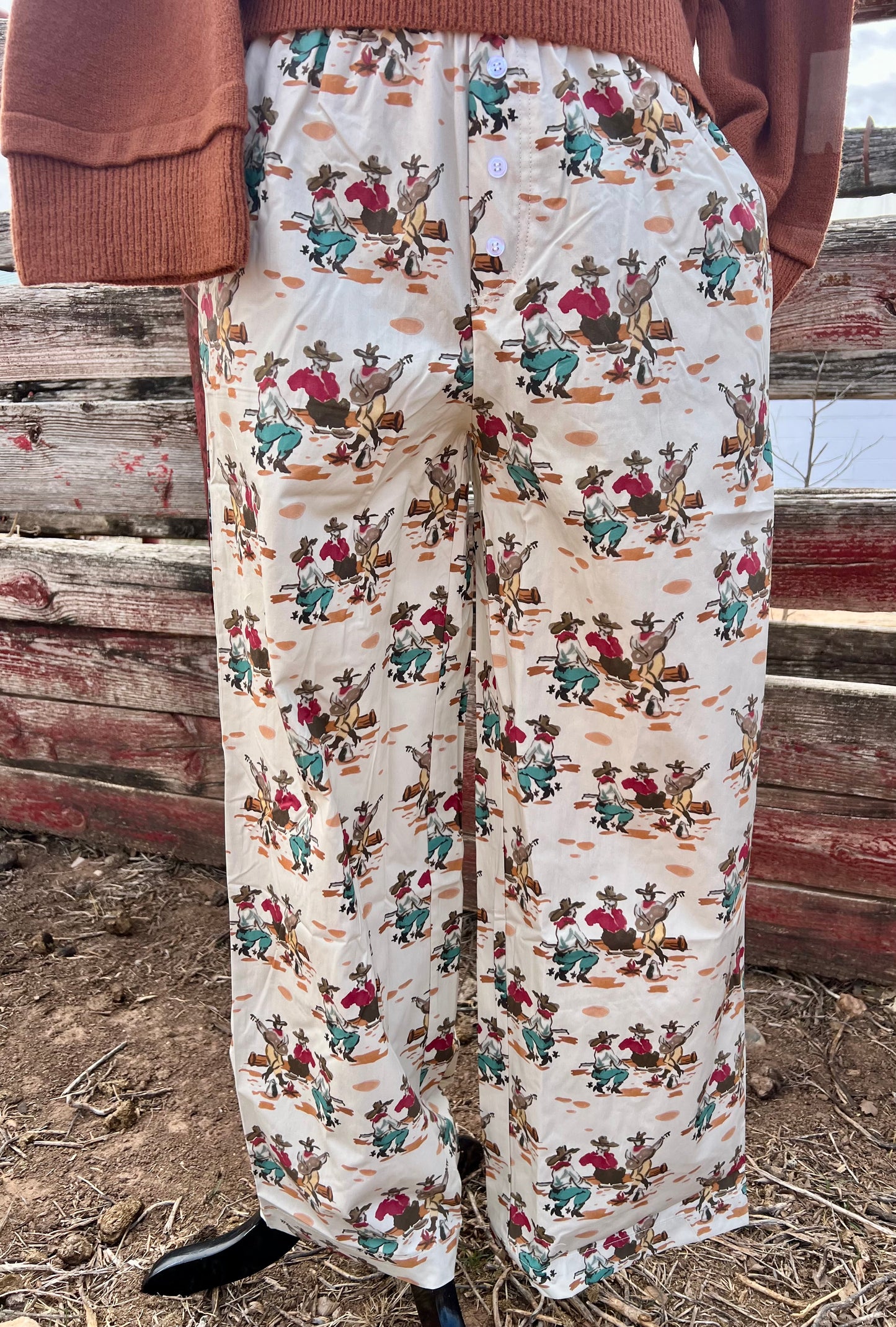 Wagon Wheel Boxer Pant