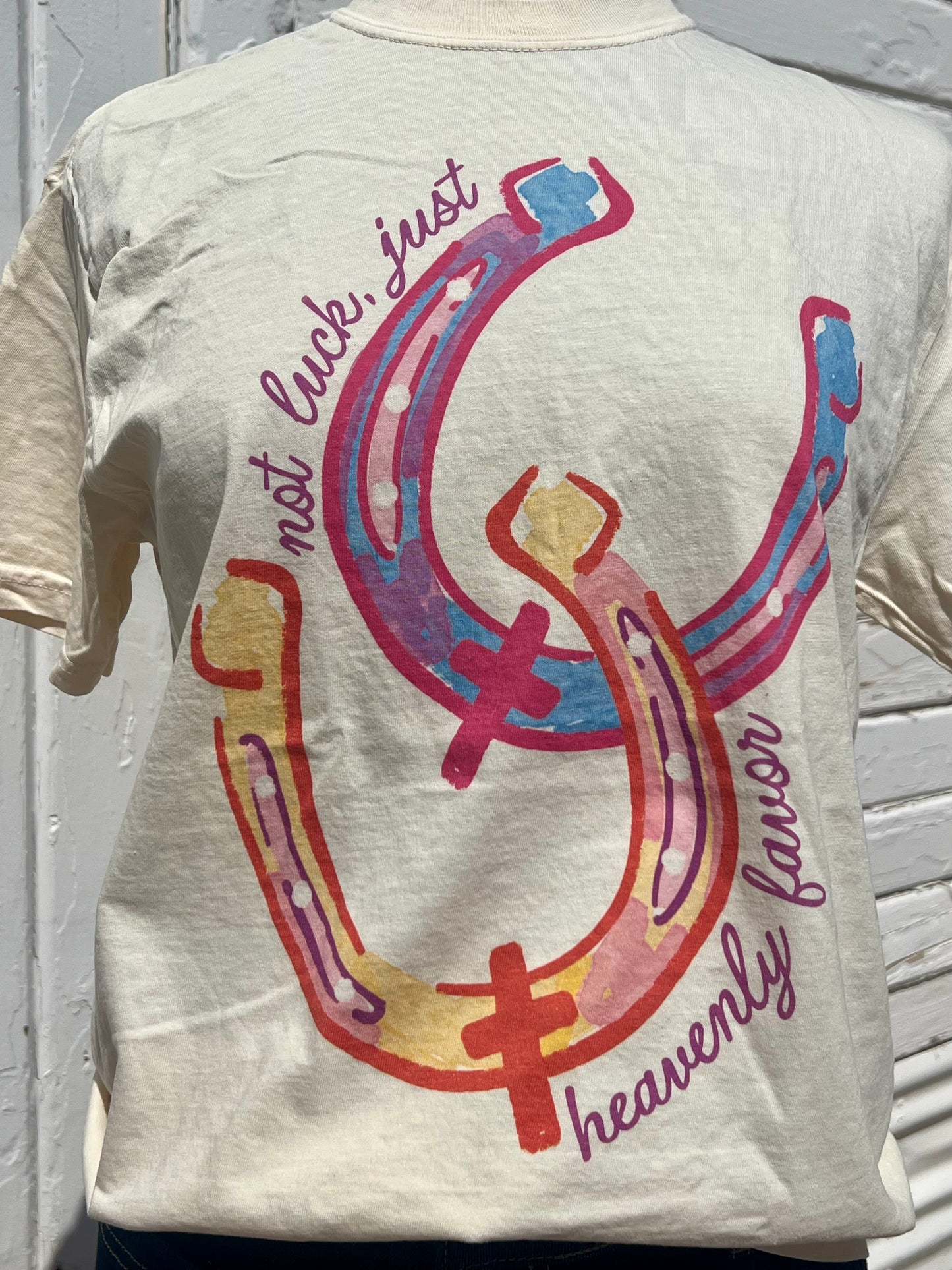 Not Luck Horseshoe Tee
