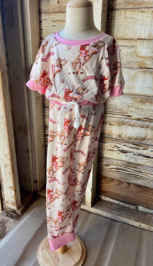 Pink Howdy PJ’s