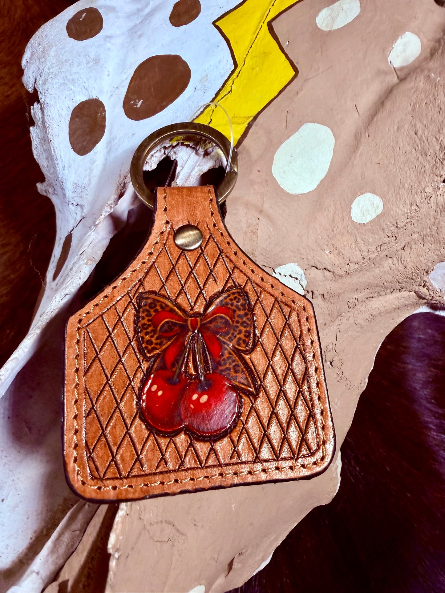 Leather Keychains