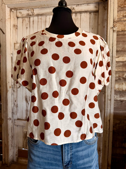 Polka Dot Top