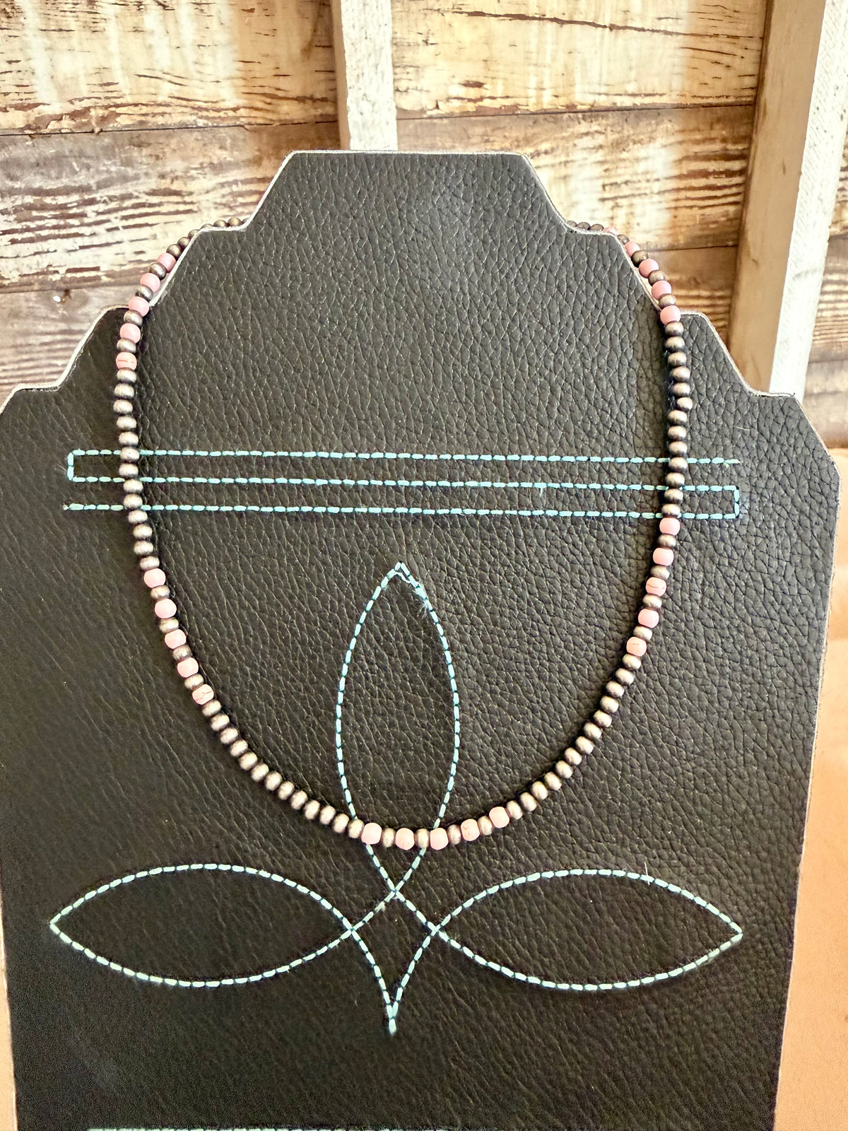 Beaded Pearl Necklace