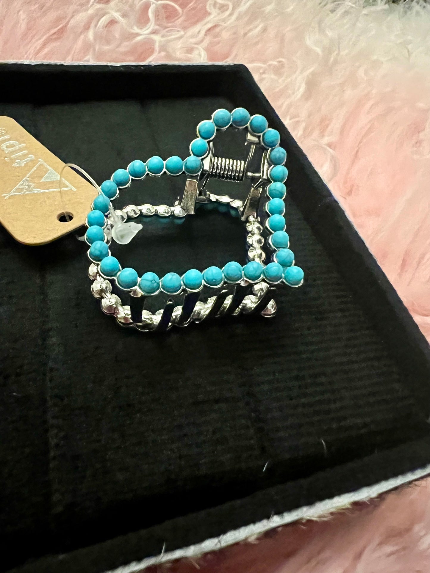 Beaded Claw Clips