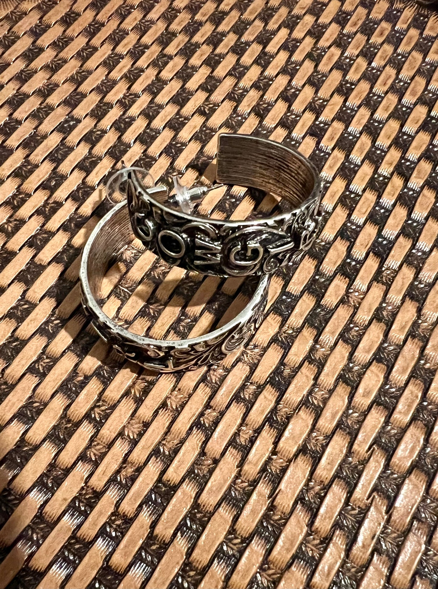 Cowgirl Hoop Earrings