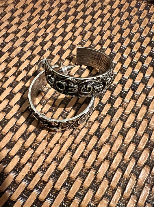 Cowgirl Hoop Earrings