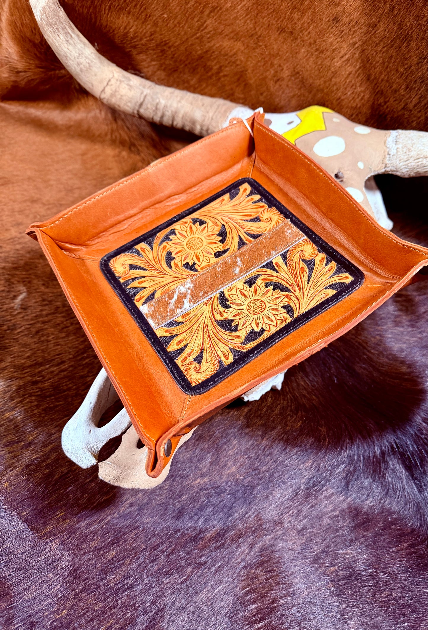Leather Trays