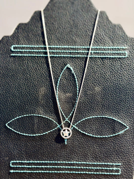 Sterling Silver Star Necklace