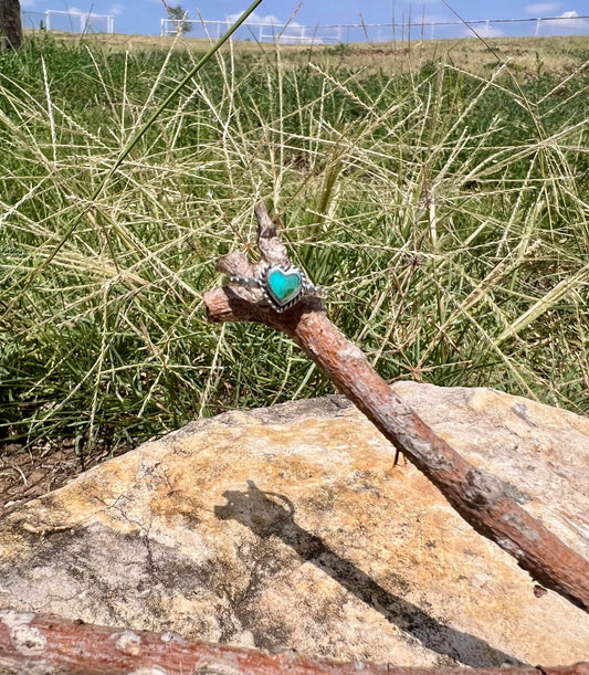 Heart Turquoise Ring