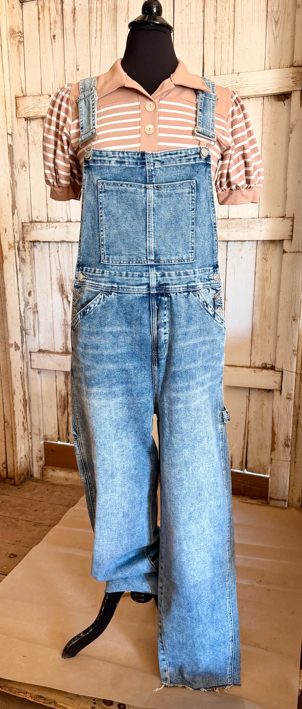 Mica Denim Overalls