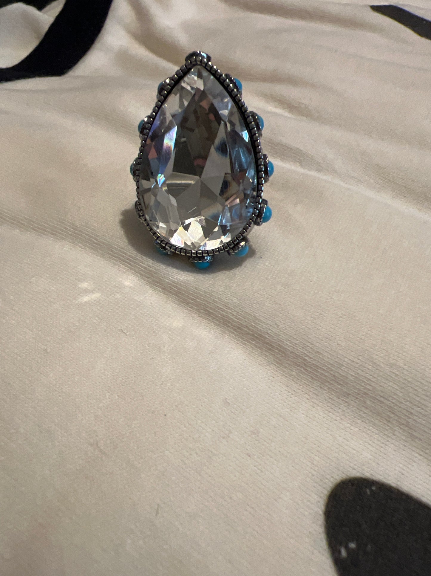 Sparkle Adjustable Rings
