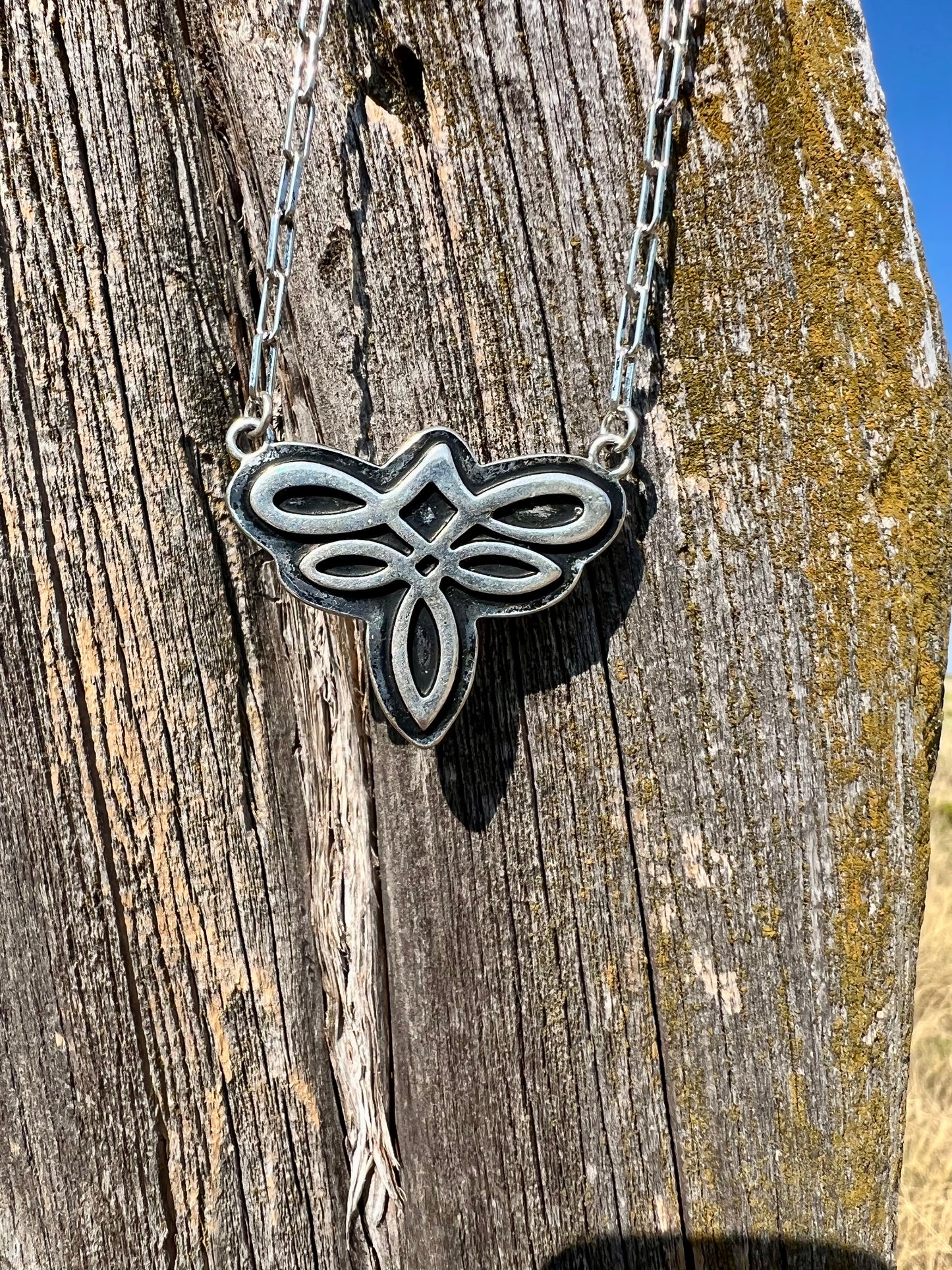 Boot Stitch Necklace