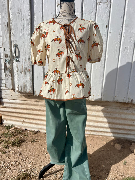 Mica Denim High Rise Wide Leg