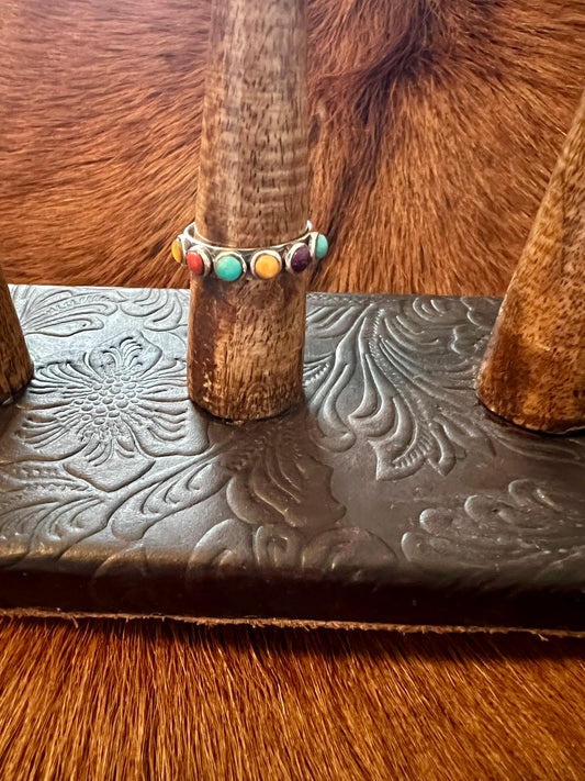 Multicolored Band Ring